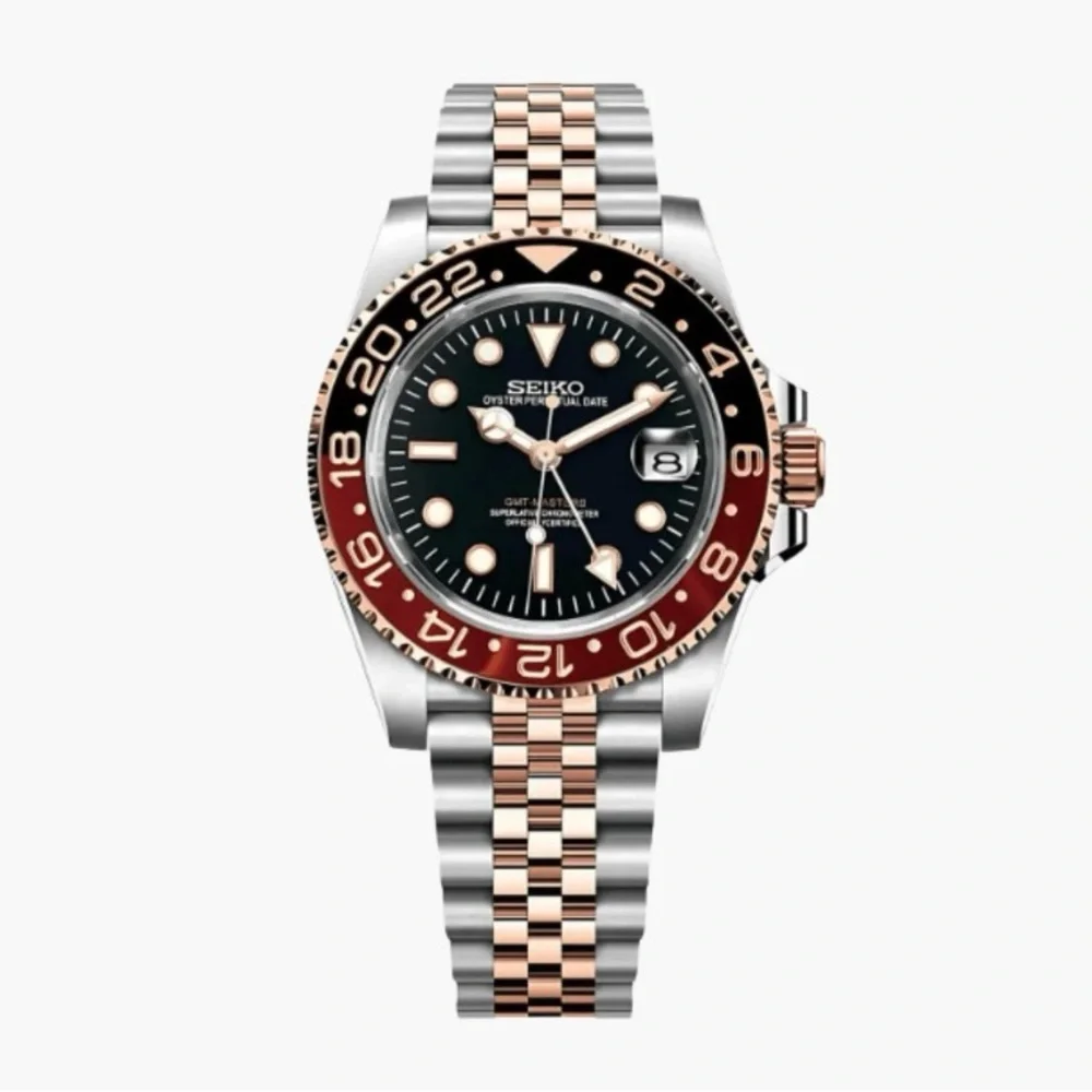 Mod Seiko GMT Root Beer